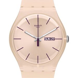 Swatch Watch “Rebel Rose” in nude